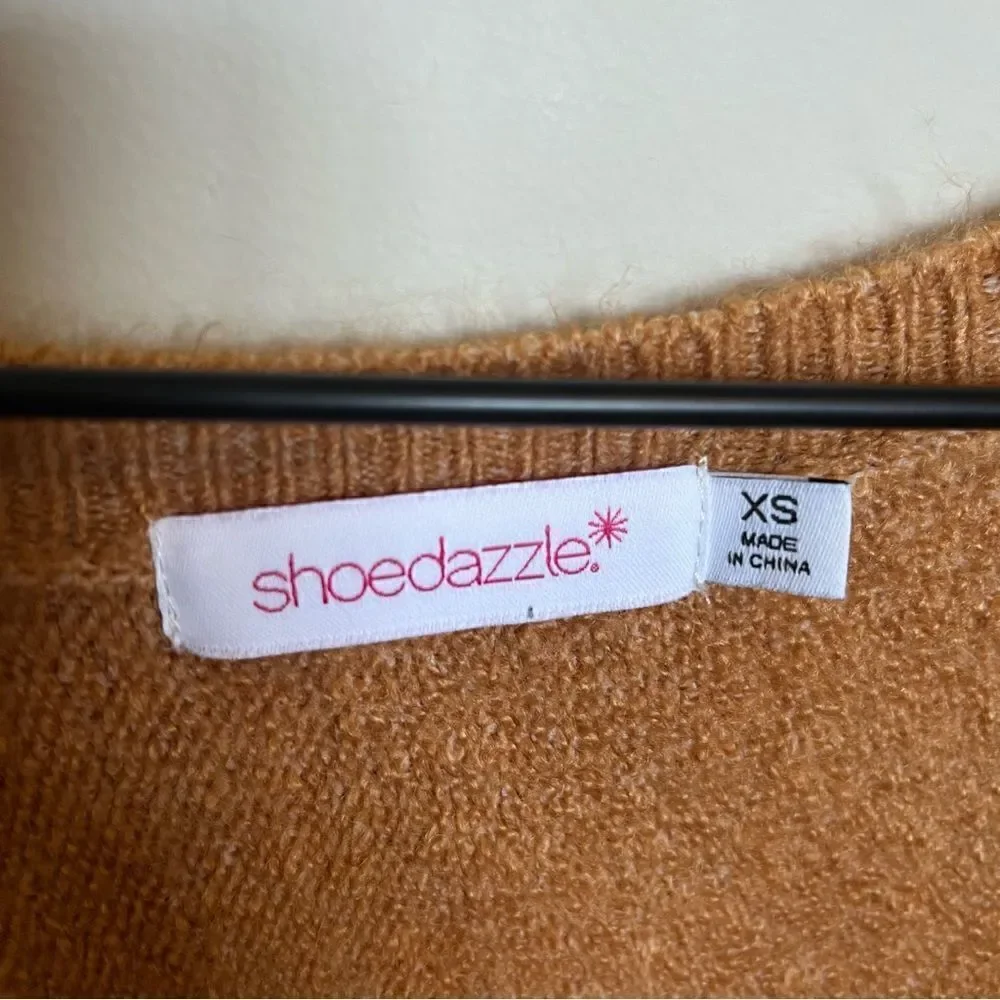 NWOT Shoedazzle Wrap Front Sweater